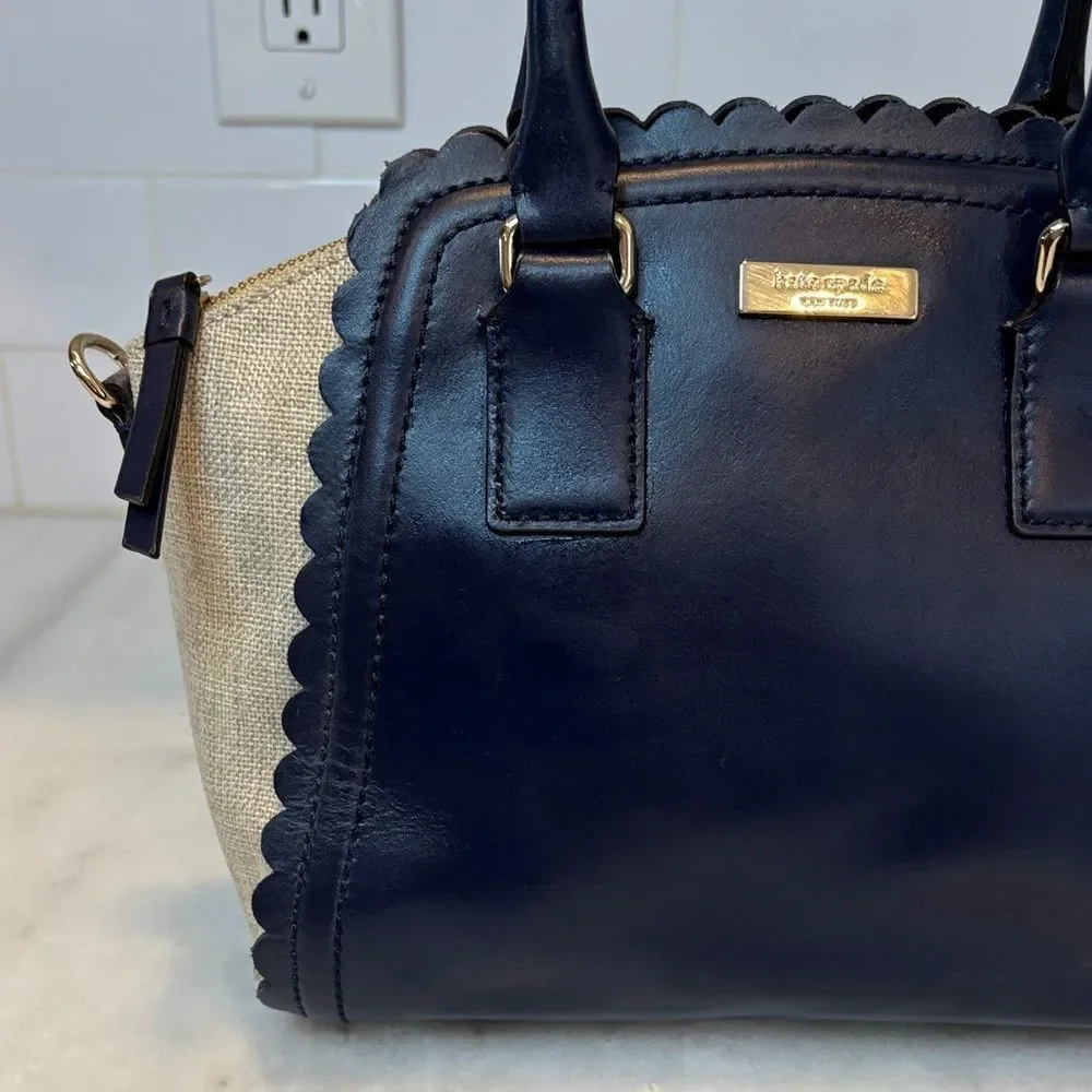 Kate Spade Bag Purse Handbag Leather Lilac Road Marguerite Convertible Satchel